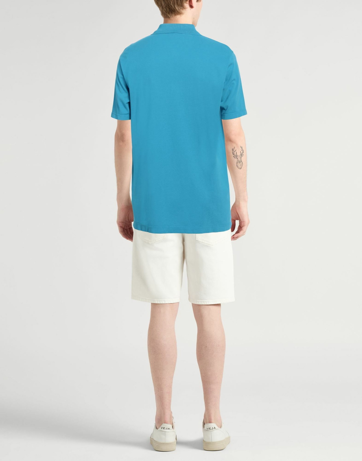 Paul & Shark Mens Polo shirt Azure