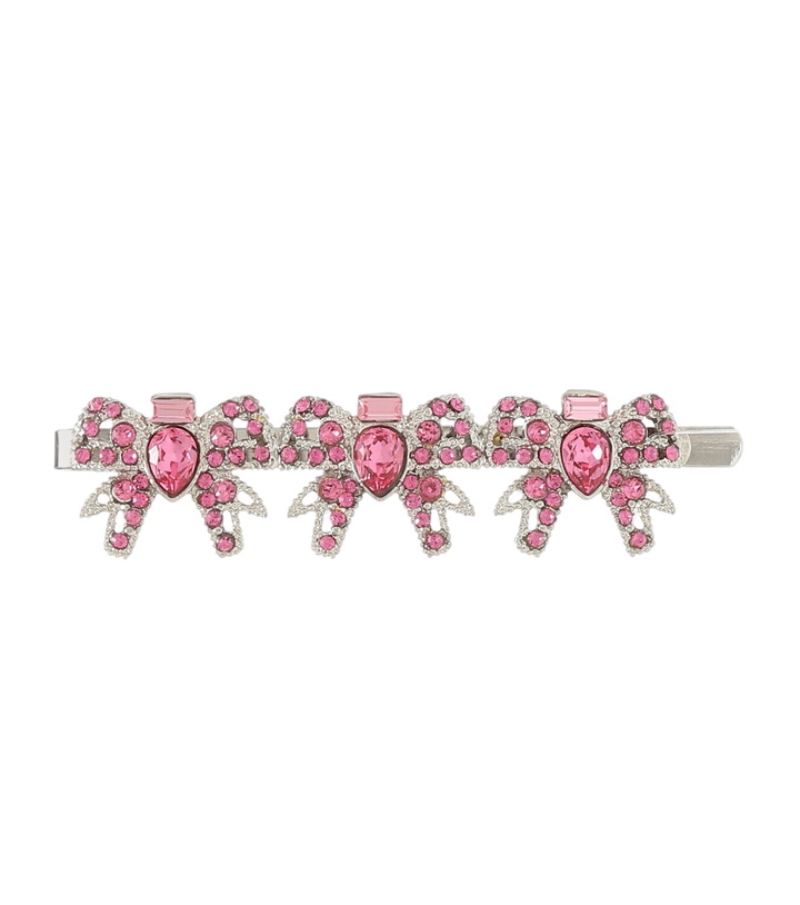 Photo: Miu Miu Crystal-embellished barrette