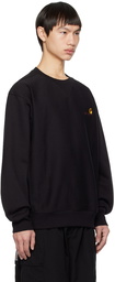 Carhartt Work In Progress Black American Script Sweatshirt