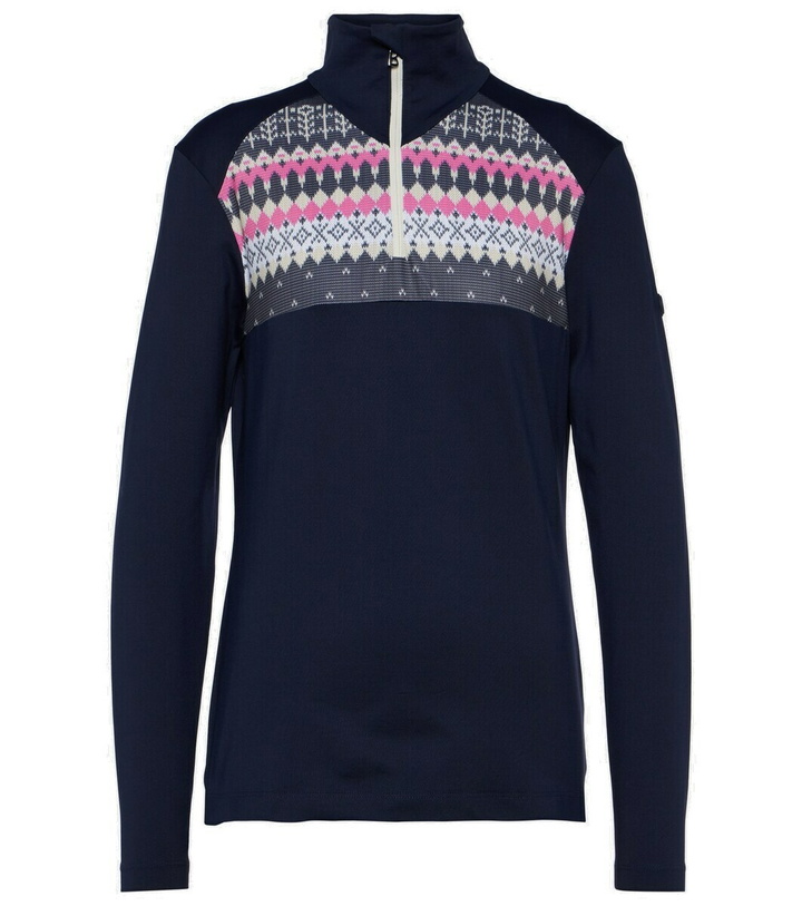 Photo: Bogner Elvira jersey half-zip sweater