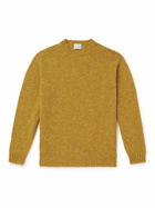 Kingsman - Shetland Wool Sweater - Yellow