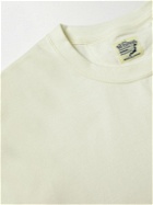 OrSlow - Logo-Embroidered Cotton-Jersey T-Shirt - Neutrals