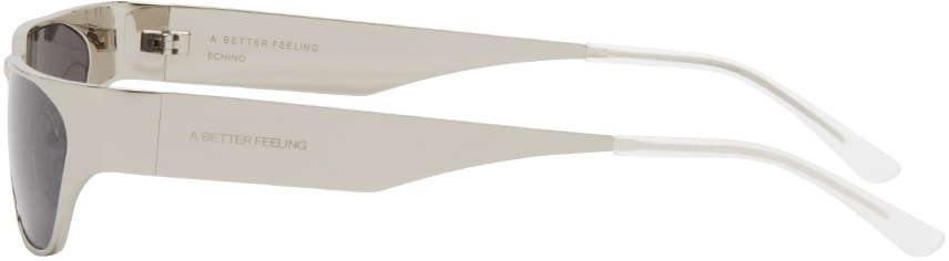 A BETTER FEELING Silver Echino Sunglasses