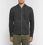 James Perse - Loopback Supima Cotton-Jersey Zip-Up Hoodie - Gray