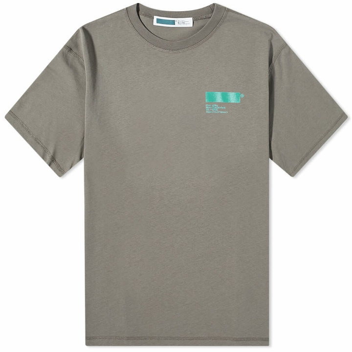 Photo: AFFIX Men's Standardised Logo T-Shirt in Soft Green