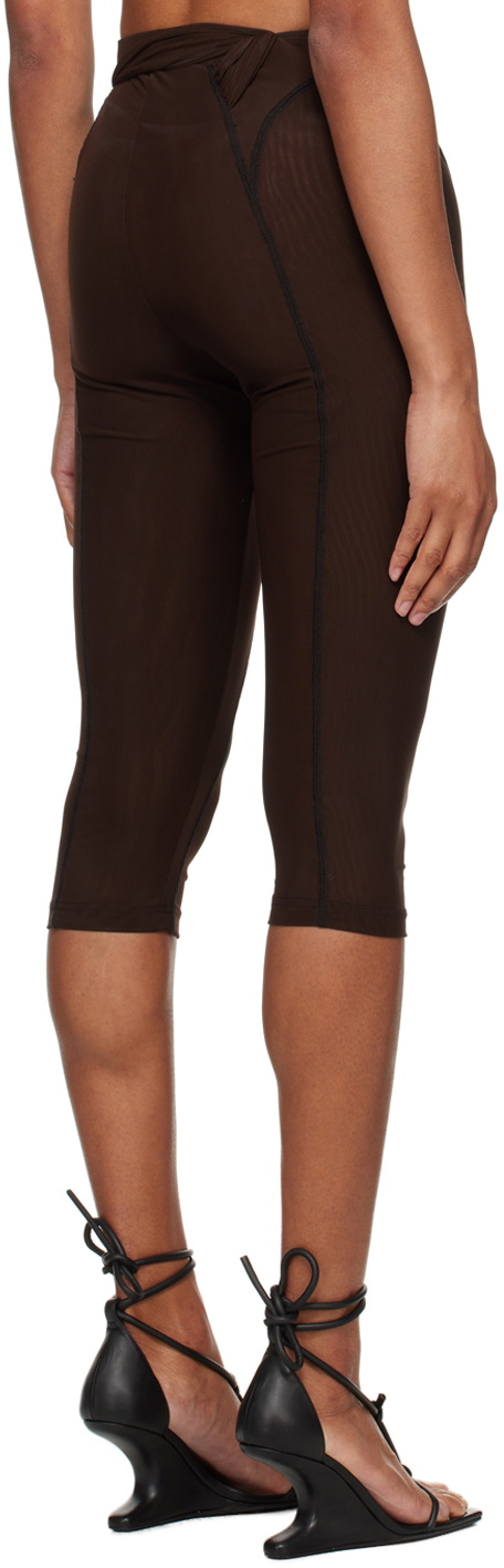 SRVC Brown Marfa Shorts