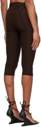 SRVC Brown Marfa Shorts