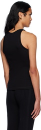 Dion Lee Black Safety Slider Tank Top