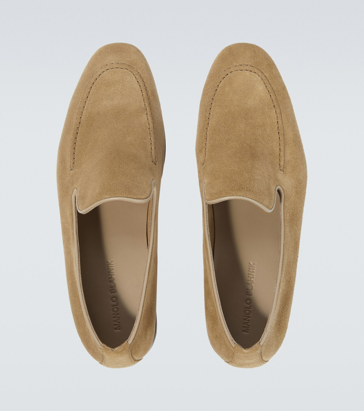Manolo Blahnik Truro suede loafers