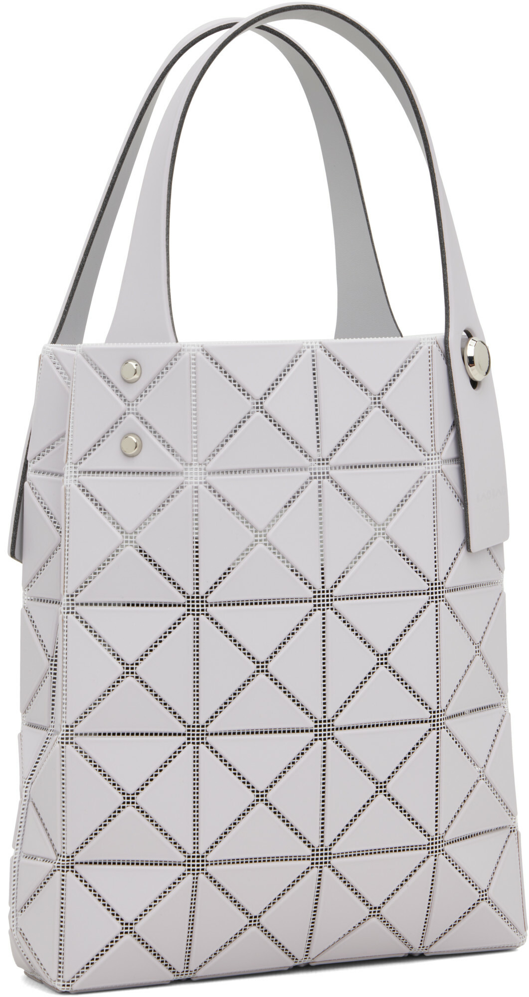 BAO BAO ISSEY MIYAKE Gray Prism Plus Pouch
