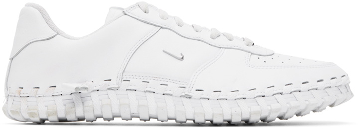 Photo: Jacquemus White Nike Edition J Force 1 Sneakers