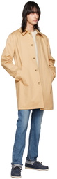 A.P.C. Beige Urban Mac Coat