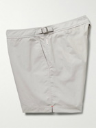 Orlebar Brown - Bulldog Straight-Leg Mid-Length Recycled Swim Shorts - Gray