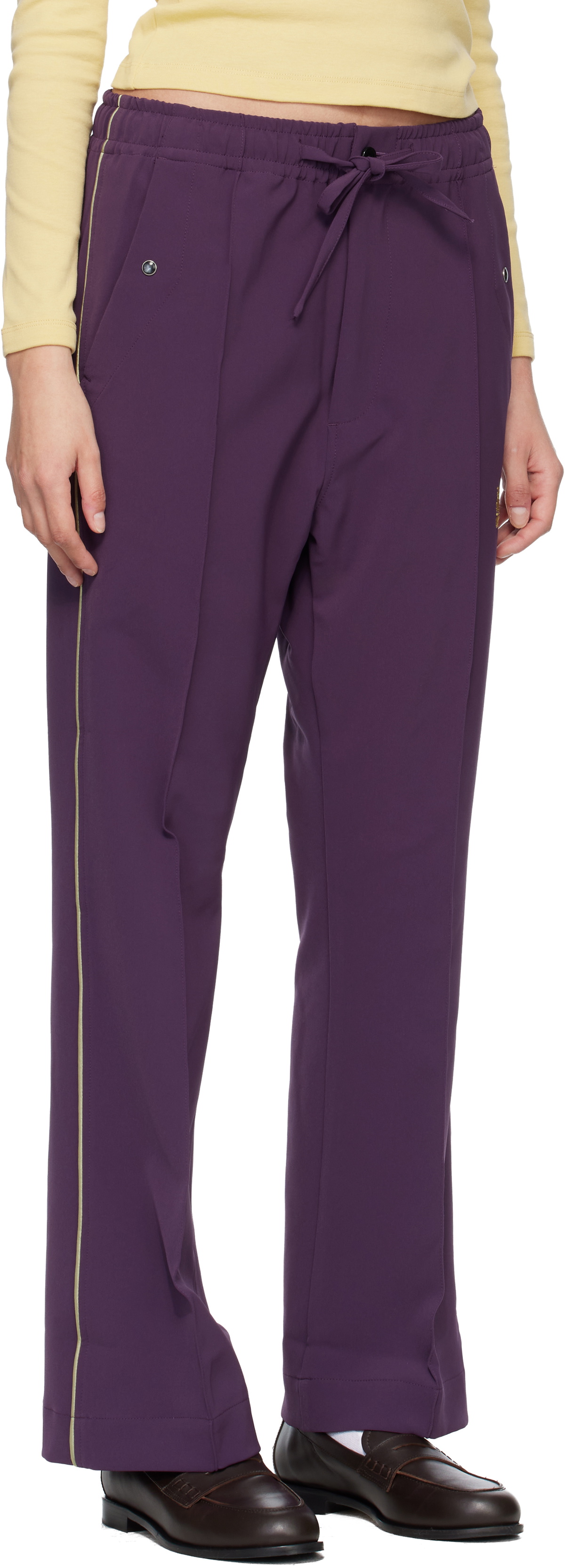 NEEDLES Purple Piping Cowboy Lounge Pants