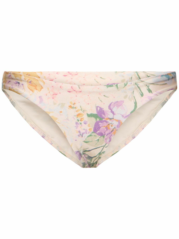 Photo: ZIMMERMANN Halliday Lycra Printed Bikini Bottom