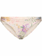 ZIMMERMANN Halliday Lycra Printed Bikini Bottom