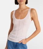 Gabriela Hearst Lucy rib-knitted wool tank top
