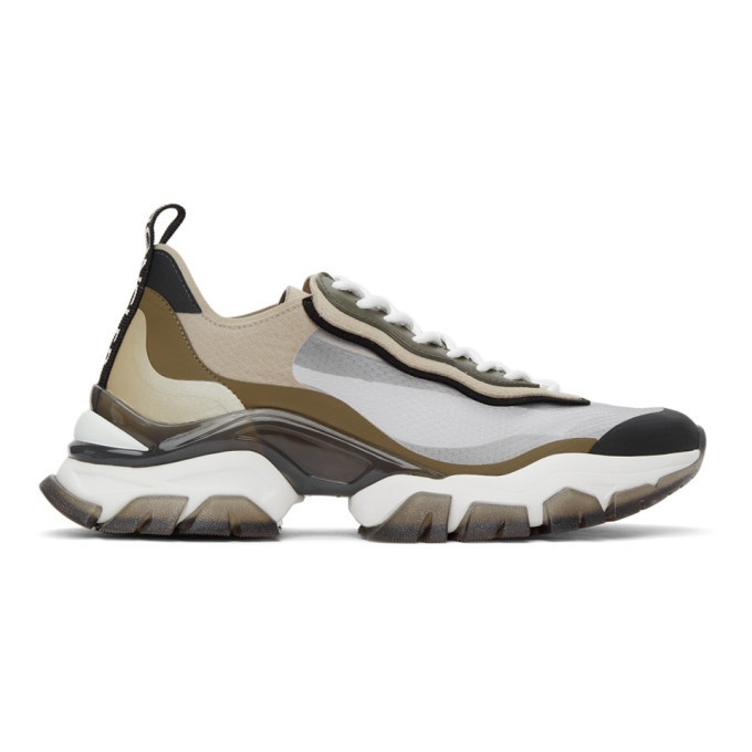 Photo: Moncler Beige and Khaki Leave No Trace Light Sneakers