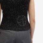 Saks Potts Women's Rosemarie Vest in Dark Grey Melange