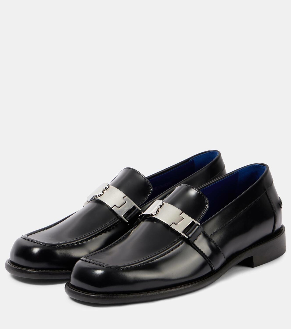 Burberry Tower leather loafers