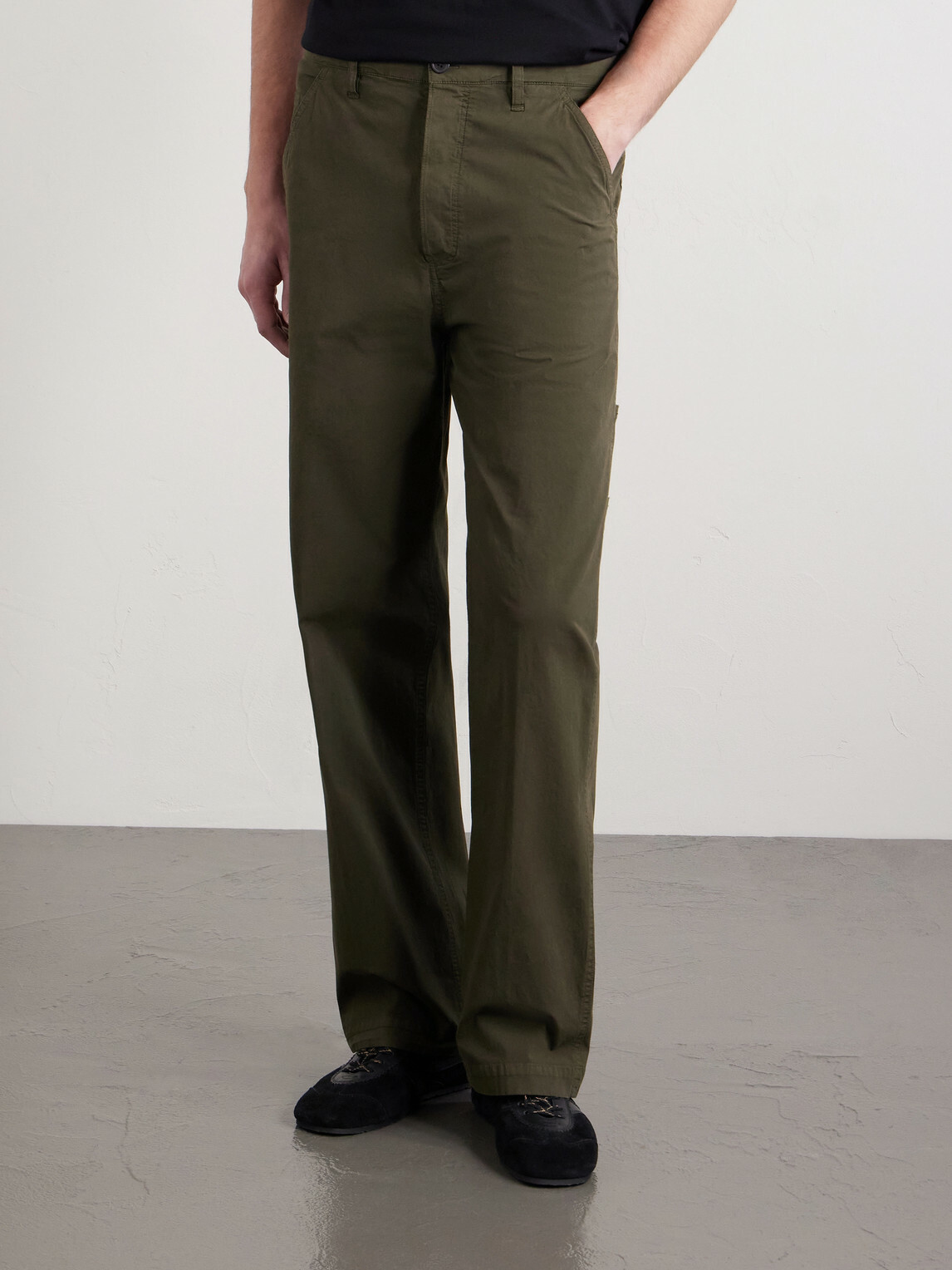 Dries Van Noten - Straight-Leg Stretch-Cotton Twill Trousers