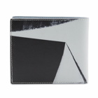 Alexander McQueen Men's Billfold Wallet in Black/Ivory