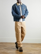 Carhartt WIP - Nash Straight-Leg Panelled Cotton-Canvas Trousers - Neutrals