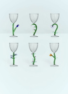 Ichendorf Milano Set Of Six Botanica Stemmed Glasses