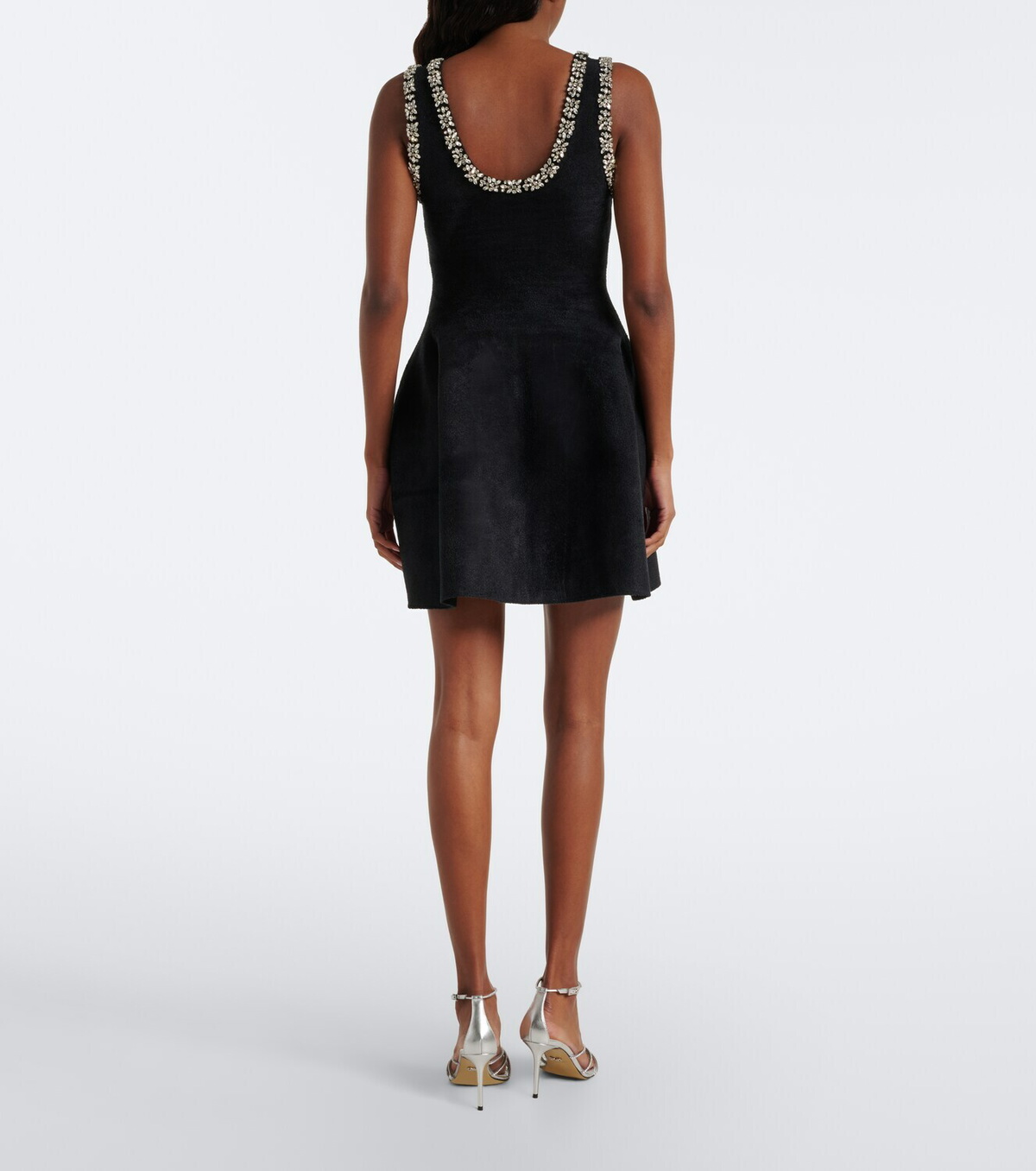 Simkhai Leona crystal-embellished minidress