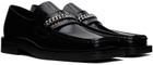 Martine Rose Black Square Toe Loafers
