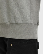 Norse Projects Ketel Relaxed Cotton Wool Half Zip Sweatshirt Grey Mens Half-Zip