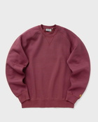 Carhartt Wip Chase Sweat Purple - Mens - Sweatshirts