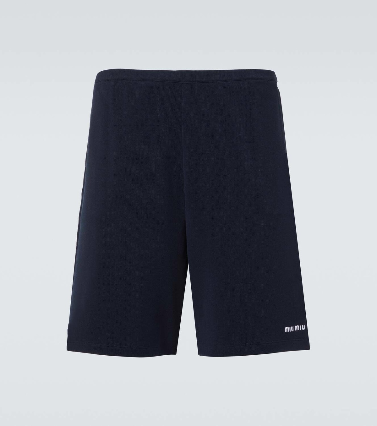 Miu Miu Jersey cotton Bermuda shorts