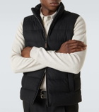 Herno Down-paneled silk and cashmere vest