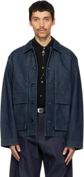 LEMAIRE Blue Boxy Denim Jacket