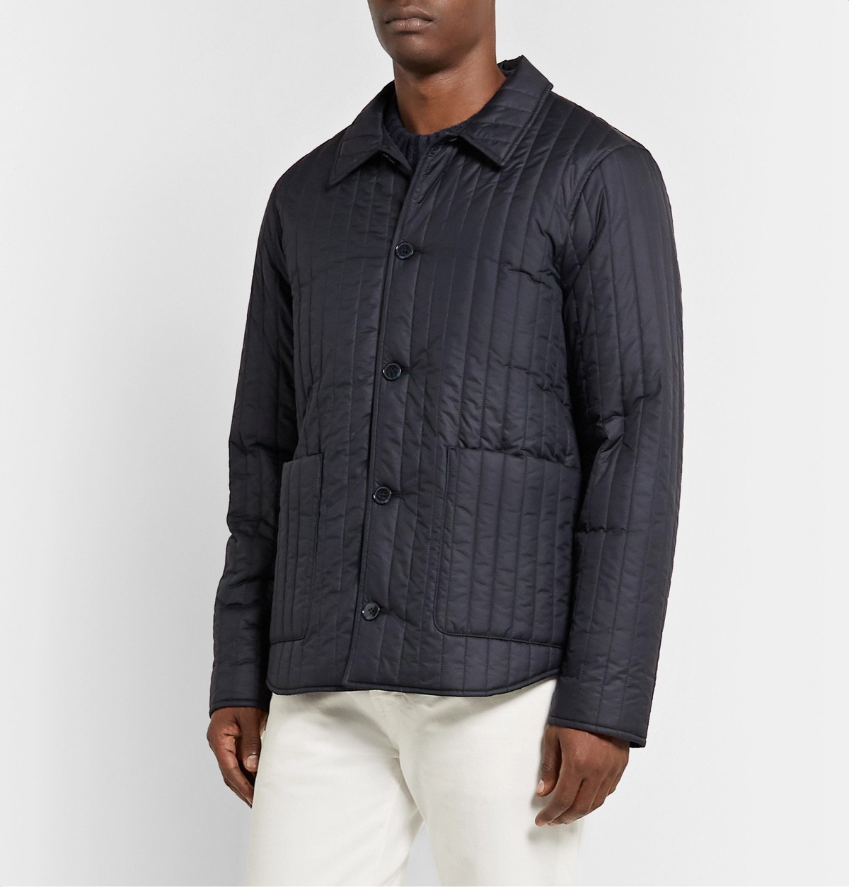 Theo Wool Quilted Vest