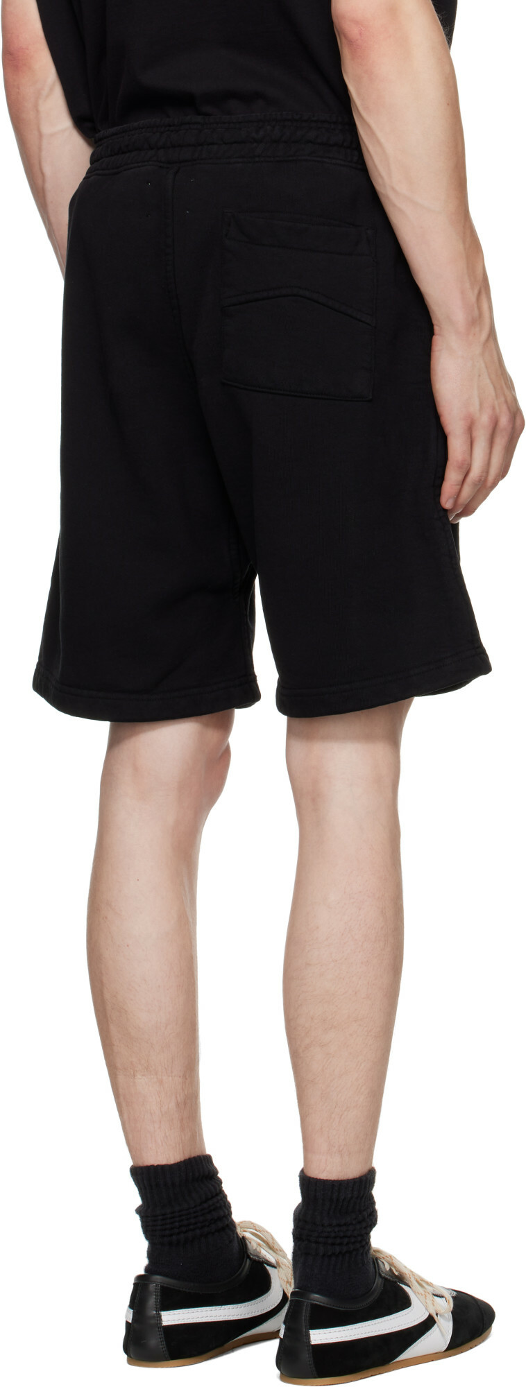 Rhude Black Classique Sweat Shorts