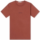 Helmut Lang Men's Inside Out T-Shirt in Paprika