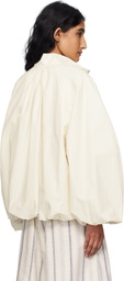 Cordera White Utility Balloon Jacket