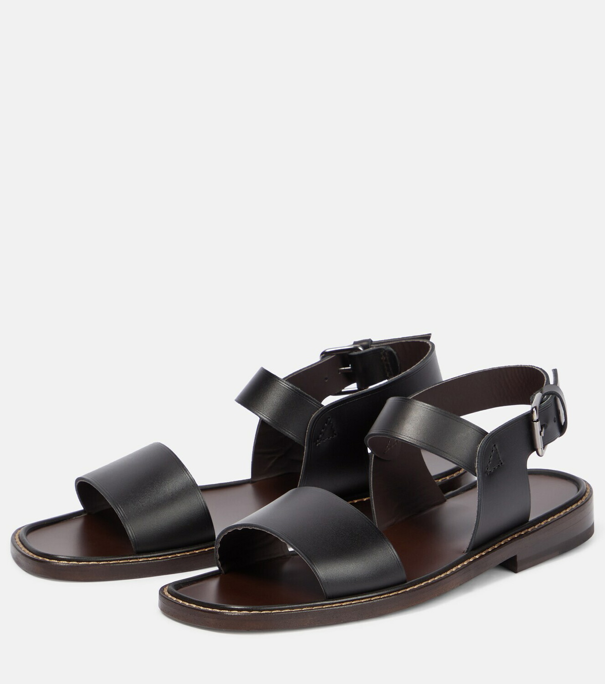 LEMAIRE STRAP SANDALS (BLACK) - サンダル