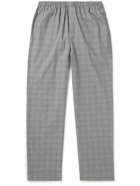 Sunspel - Checked Cotton-Twill Pyjama Trousers - Gray