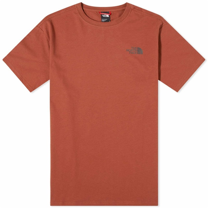 Photo: The North Face Men's Redbox Celebration T-Shirt in Brandy Brown