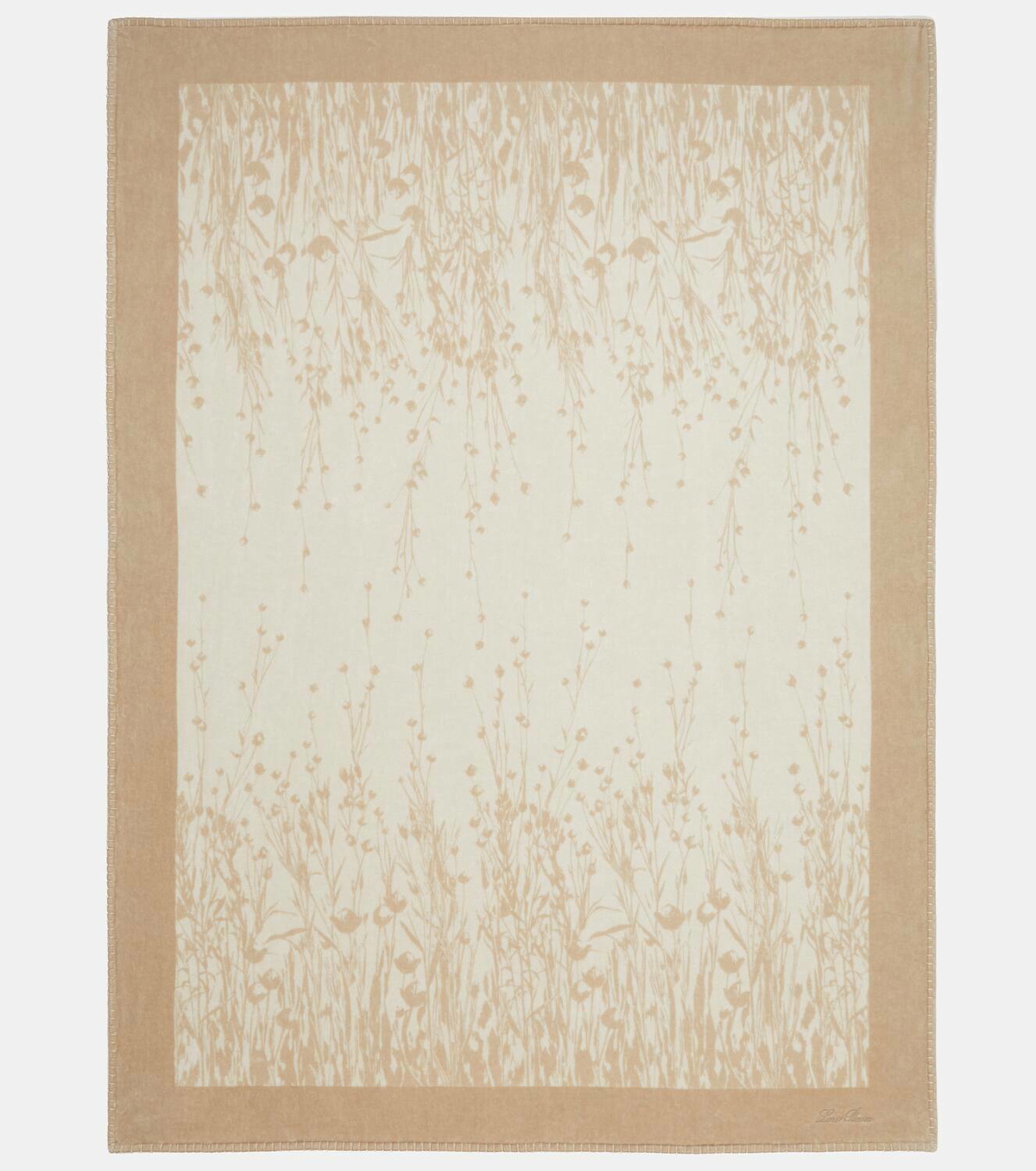 Loro Piana Campo Di Lino printed cotton beach towel
