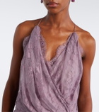 Zimmermann Clash draped lace gown