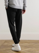 Derek Rose - Quinn 1 Tapered Cotton and Modal-Blend Jersey Sweatpants - Black