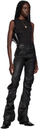 Liza Keane SSENSE Exclusive Black Rider Tank Top