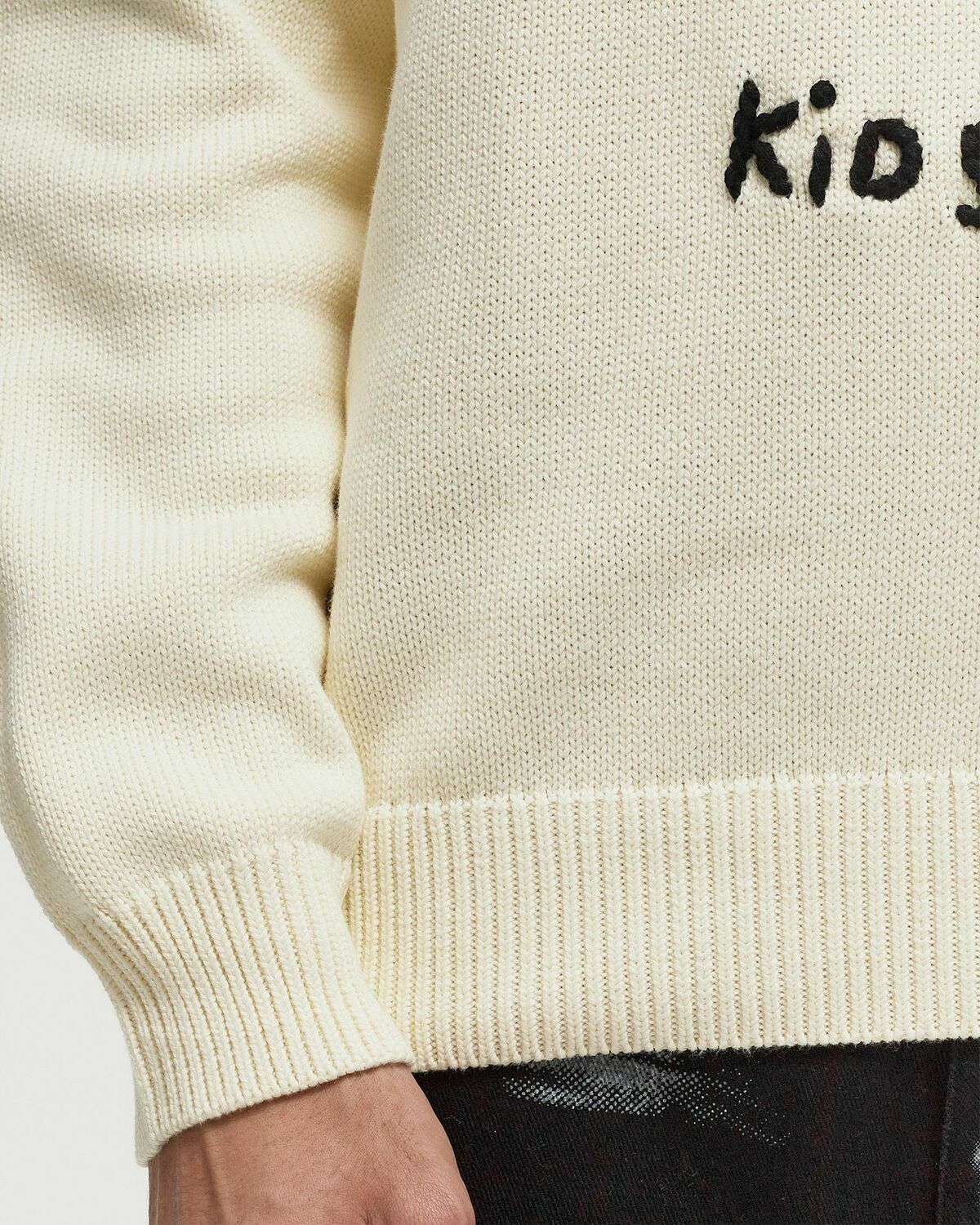 Kid Super Studios Paint Palette Knit Sweater White Pullovers