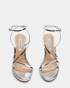 Steve Madden Wess Heels in Silver