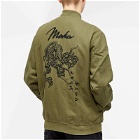Maharishi Men's Sue-Ryu Dragon Tour Jacket in Olive