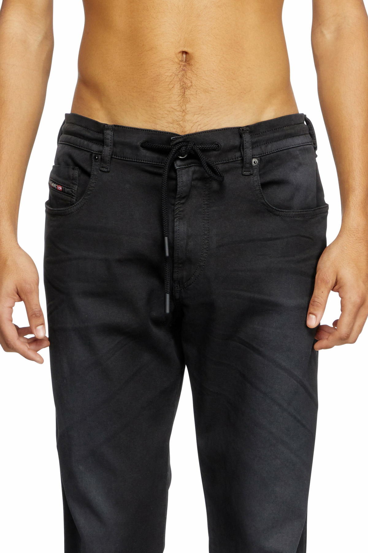 Diesel Slim 2060 D-Strukt Joggjeans - Jeans Mens in Black Diesel